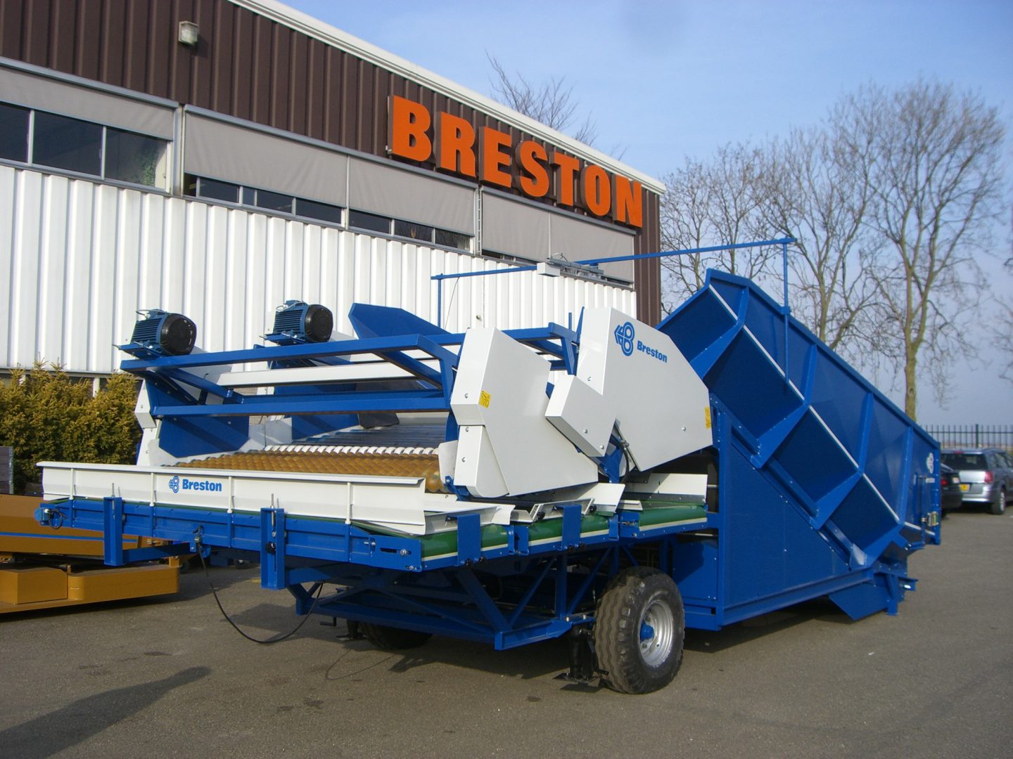 Receiving hopper Z-2500X Combi - Breston